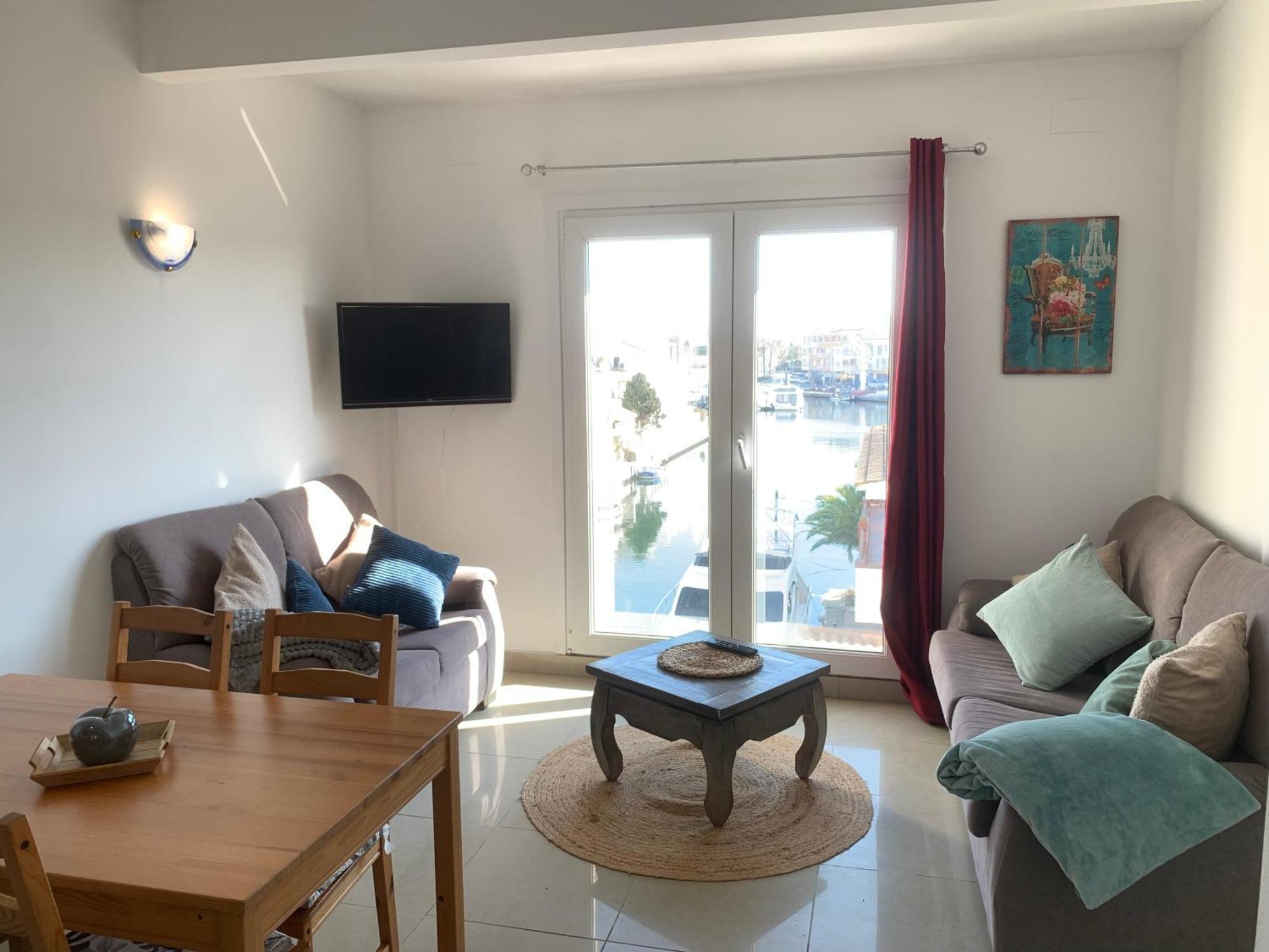 Waterside Apartment - Two Bedroom Empuriabrava Bagian luar foto